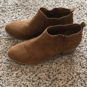 Brown booties- melrose and market
